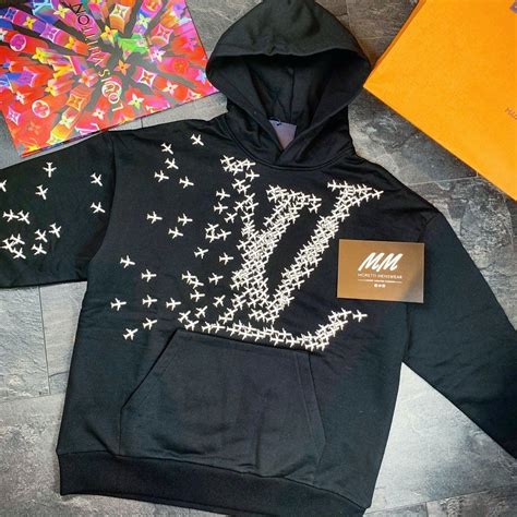 custom louis vuitton hoodie|louis vuitton plane hoodie.